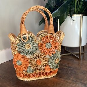 Vintage Wicker Purse